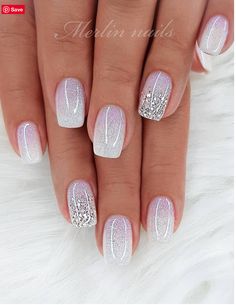 Dream Wedding Nails, January Nail Designs, January Nails, Fingernail Designs, Nail Colors Winter, Stylish Nails Designs, Accent Nail, Cute Gel Nails