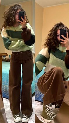 Hm Outfits, 00s Mode, Neue Outfits, Brown Pants, Swaggy Outfits, Mode Inspo, Fashion Mistakes, Mode Vintage, Lookbook Outfits