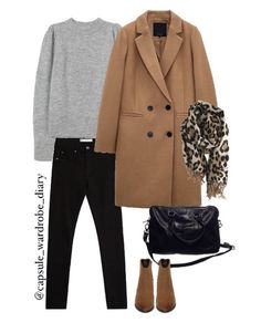 Grey And Camel Outfit, Camel Outfit, Classic Style Outfits, Date Outfit Casual, Church Outfits, Casual Winter Outfits