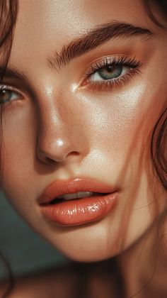 Косметика, макияж Dewy Summer Makeup, Megan Fox Makeup, Faces Female, Summer Glow Makeup, Bad Makeup, Skin Model, Makeup Artist Logo, Interesting Story, Summer Makeup Looks