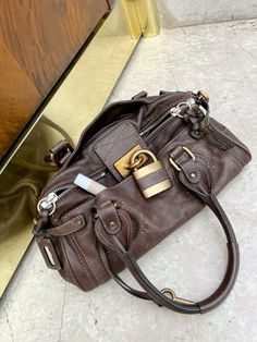 Chloe Silverado Bag, Vintage Chloe Bag, Chloe Paddington Bag Aesthetic, Chloe Paddington Bag Outfit, Chloé Bag, Vintage Chloe, Vintage Designer Handbags