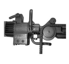 a black and white photo of an air compressor