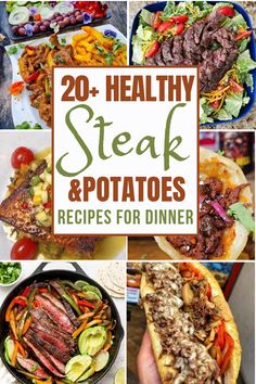 20 healthy steak and potatoes recipes for dinner