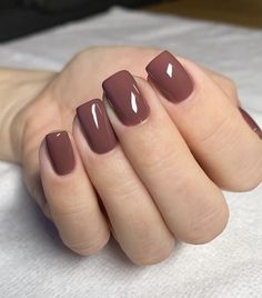 Mauve Nails, Fun Nail Colors, Fall Gel Nails, Her Nails, Gel Nail Colors, Shellac Nails, Photo Edited