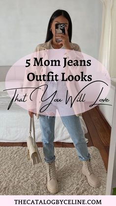 5 Mom Jeans Outfit Looks that you will Love Light Mom Jeans Outfit Fall, How To Wear Mom Jeans In Winter, Basic Mom Jeans Outfit, Sport Mum Outfit Winter, Mom Jeans And Vans Outfit, Sweatshirt Mom Jeans Outfit, Sweater With Mom Jeans Outfit, Baggy Mom Jeans Outfit Winter, Mom Jean Boots