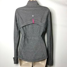 From very clean, non-smoking, no pet home.  Jacket is Ultra-Soft Rulu, which does NOT pill! Zippers are fuschia pink.  Over the next couple months I will be listing a lot of Lulu items. The majority of the newer clothing items are store returns or exchanges. None have damage or issues, but if a flaw is noted it is described. Most have had all tags removed. Please see my other listings; combined shipping is just $2.00 more per clothing item when added to the highest shipping price on any other it Pink Functional Lululemon Activewear, Pink Functional Activewear By Lululemon, Lululemon Winter Workout Activewear, Winter Workout Activewear By Lululemon, Functional Lululemon Activewear With Thumbholes, Lululemon Activewear With Thumbholes For Gym, Lululemon Define, Fuschia Pink, Pet Home