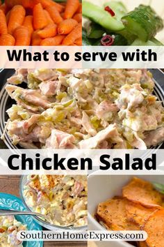 what to serve with chicken salad is an easy and healthy way to use it as a side dish