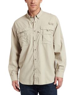 One of Columbia's best selling shirts the Bahama II is a great addition to any outdoor activity. Fishing Clothing, Columbia Shirt, Cargo Shirts, Fishing Outfits, Athletic Shirts, Outdoor Activity, Fishing Tackle, Columbia Sportswear, Button Front Shirt