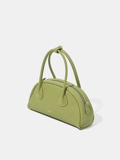 Editor's NotesIt's a daily point bag with moderate color and half-moon shape point.- Strap detachable - Logo embroidered - Button pocket- Handle shape detail- Daily point itemMeasurements(in.)One Size- Width: 10.23 in.- Height: 4.72 in.- Depth: 2.95 in.- Strap Length: 35.43 in.Composition & Care- Cow leather- Lining: 65% cotton, 35% linen- Avoid direct sunlight, heat and moisture- Partially wipe off moisture and stains with a dry cloth- Natural leather may have fine scratches and w Green Shoulder Bag With Detachable Strap And Round Handle, Green Shoulder Bag With Round Handle For Everyday, Everyday Green Shoulder Bag With Round Handle, Dark Outfits, Moon Shapes, Givency Antigona Bag, Mini Shoulder Bag, Leather Care, Half Moon