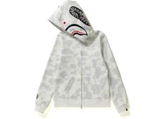 White Bape Hoodie, Grey Bape Hoodie, Bape Zip Up Hoodie, Bape Streetwear, Trendy Outfit Inspo