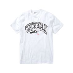 Buy Men's Staple Collegiate Pigeon Tee in White - Swaggerlikeme.com Summer Look, Pigeon, Step Up, Screen Printing, Screen, Mens Graphic Tshirt, Mens Tshirts, Mens Tops, T Shirt