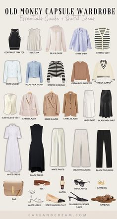 Preppy Feminine Outfits, What To Wear First Day Of New Job, Work Luncheon Outfit, Modest Minimalist Outfits, Nancy Meyers Aesthetic Outfits, Old Money Outfits Dress To Impress, Graduation Outfit Ideas For Guest, May Outfits, Old Money Capsule Wardrobe