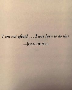 an open book with the words i am not afraid i was born to do this