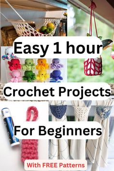 crochet projects for beginners with free patterns