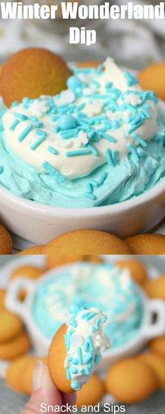 a close up of a plate of cookies with frosting