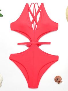 545369 High Stretch Pink Bodysuit For Summer, Pink One-piece Nylon Swimwear, Pink Nylon One-piece Swimwear, Pink Stretch Backless Bodysuit, Pink Stretch One Piece For Party, Backless Stretch Pink Bodysuit, Pink Stretch Sleeveless One Piece, Stretch Pink One-piece For Party, Pink Backless One-piece For Beach Season