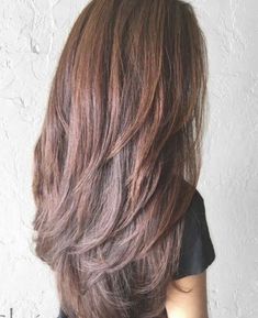 Haircuts For Long Hair With Layers, Trendy Hair Color, Penteado Cabelo Curto, Haircuts With Bangs, Medium Hair Cuts, Long Hair Cuts, Cool Haircuts