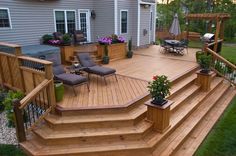 the deck tech photos 057 show how to use them for landscaping and outdoor furniture