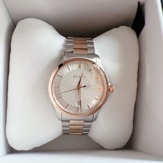 Gucci Ya126447 G-Timeless 38mm Womens Two-Tone Stainless Steel Watch -Authentic Condition: New With Box, With Tag 100% Authentic Best Gift For Womens And Men’s Both Circumference: 8 In Case: 38 Mm Band: 20 Mm Brand, Seller, Or Collection Namegucci Model Numberya126473 Part Numberya126473 Item Shaperound Display Typeanalog Case Materialstainless Steel Case Diameter38 Millimeters Case Thickness8 Millimeters Band Materialstainless Steel Band Lengthmen’s Standard Band Width17 Millimeters Band Colort Gucci Watch With Date Indicator And Round Dial, Gucci Automatic Round Watches, Gucci Watch With Date Indicator, Gucci Luxury Watches With Date Indicator, Gucci Timeless Round Watch, Gucci White Gold Watch With Diamond Hour Markers, Gucci White Gold Watch With Metal Dial, Gucci Timeless Watch With Metal Dial, Gucci Automatic Watch For Formal Occasions