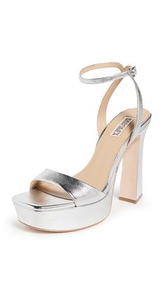 PRICES MAY VARY. Breathable leather lining Shoes Board, Shoes Platform, Floral Shoes, Heeled Sandal, Silver Heels, 8th Grade, Kids Luggage, Luxury Store, Badgley Mischka