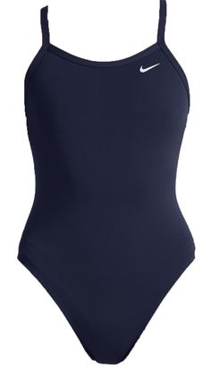 Fit & Design: Regular fit one-piece swimsuit Medium support with regular straps for a wide, middle range of sizes and activity Standard bottom coverage that’s great for all water activities Constructed with Nike HydraStrong® fabric for long-lasting durability, swim after swim Flat seams for reduced chafing Fully lined for a better fit and support Heat transfer Swoosh adds a touch of style 2 Pieces Swimsuit, Black 1 Piece Swimsuit, Nike Bathing Suit, Competitive Swim Suits, Swim Team Suits, Dark Blue Swimsuit, Athletic Swimsuit, Beach Core, Sport Swimsuit