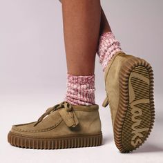 Torhill Hi Dark Sand Suede | Clarks US Clarks Shoes Women's Outfit, Clarks Outfit Women's, Clarks Outfit, Mises En Page Design Graphique, Clarks Boots, Shoe Care Kit, All Nike Shoes, Sneaker Sale, Hype Shoes