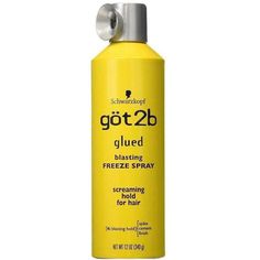 göt2b Glued Blasting Freeze Spray helps you boost your bounce and whip your curls into shape. This weightless curling mousse helps define your locks and control unruly frizz. Take charge of your wild wave and flaunt silky smoother spirals with endless definition and shine. For a blasting hold Spike, cement, finish Screaming hold for hair Directions: Press down on actuator to release spray. Apply 8-12 inches away from hair. Create your own individual style. Ingredients: ALCOHOL DENAT., HYDROFLUOR Got2b Glued, Schwarzkopf Got2b, Messy Look, Curl Mousse, Magic Fingers, Braid Accessories, Makeover Tips, Beauty Makeover, العناية بالشعر