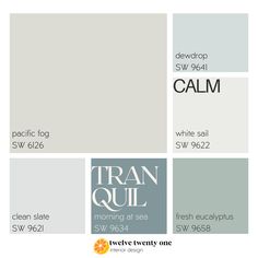 the same color scheme for gray and white walls, with different words on each side