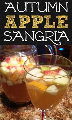 Autumn Sangria, Thanksgiving Sangria, Apple Autumn, Cranberry Juice And Vodka, Cider Sangria