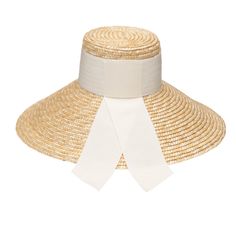 If there was ever a moment to channel your inner French Riviera style, it's now! Pack your bags with our Mirabel, a natural straw wide-brim sun hat with ivory grosgrain band and tails. Go sip some Chenin Blanc on the coast and have a Bon Voyage! UPF 50+ protection. CROWN: 4" / BRIM: 6.25" Adjustable ribbon for size. Sp Kim Core, French Riviera Style, Riviera Style, True Summer, Luxury Hats, Chenin Blanc, Wide Brim Sun Hat, Pink Sale, Western Chic