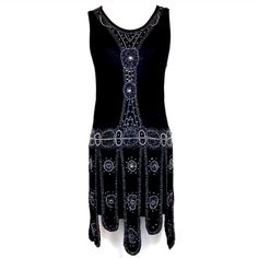 Stunning Flapper Style Dress That Gets A Lot Of Compliments! Embellished With Sequins And Very Comfortable To Wear. Size Medium. 100% Viscose To Stretch And Fit Your Shape. New With Tags Length Pit To Pit 18 Waist 16.5 Length 41.5 Black Gatsby Style Embellished Dress, Glamorous Black Beaded Flapper Dress, Black Embellished Flapper Dress For Evening, Sleeveless Embellished Flapper Evening Dress, Embellished Sleeveless Flapper Dress For Evening, Embellished Fitted Sleeveless Flapper Dress, Fitted Sleeveless Embellished Flapper Dress, Gatsby Style Embellished Dresses For Night Out, Fitted Gatsby Style Embellished Dress