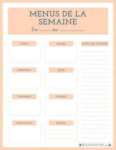 the printable menu for a restaurant or cafe with orange and pink stripes on it