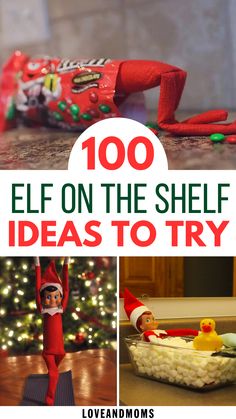 elf on the shelf ideas to try