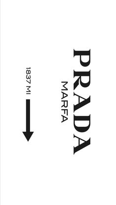 a black and white photo with an arrow pointing to the word pradd on it