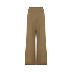 Crafted from gabardine with a liquid drape, Tina trousers are shaped to a sculptural silhouette with a high-rise waist and pleated legs. Dry clean only Cool Iron Do not bleach Do not tumble dry Made in: Turkey" Modern Structured Bottoms For Formal Occasions, Modern Structured Formal Bottoms, Beige Wide-leg Pants For Evening, Modern Structured Pants For Workwear, Structured Spring Workwear Bottoms, Chic Structured Summer Bottoms, Structured Bottoms For Formal Spring Occasions, Modern Tailored Structured Pants, Spring Structured Formal Bottoms