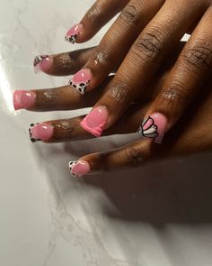 Basic Duck Nails, Duck Shaped Nails, Duck Tips, Duck Nail, Bio Nails, Girly Tingz