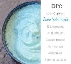 this is a recipe for lush copycat clean soft scrub