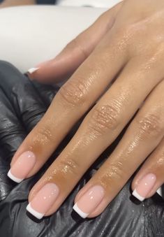 Her Nails, Neutral Nails, Dipped Nails, Square Acrylic Nails, Classy Nails, Chic Nails