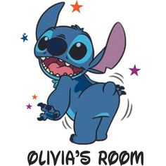 an image of a cartoon character with the words, olvia's room