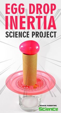 an egg drop inertia science project