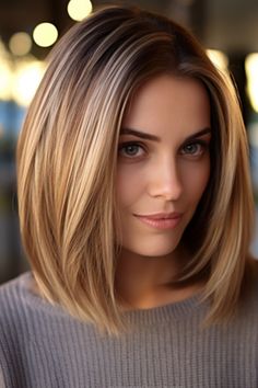 Haircuts For Medium Length Hair, Straight Hair Cuts, Haircuts For Medium Hair, Bob Haircuts, Medium Hair Cuts, Shoulder Length Hair, Medium Length Hair Cuts