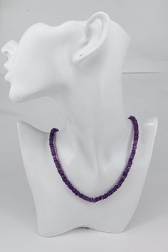 Discover the timeless elegance of our handmade amethyst jewelry. This exquisite necklace is a true masterpiece that impresses with its careful craftsmanship and the use of high-quality materials. Characteristics: Gemstone Type: Radiant Amethyst, known for its calming energy and deep, rich colors. Length: The piece of jewellery has a length of approx. 43-45.5 cm, perfect for an elegant neck accent. Clasp: Equipped with a secure and stylish lobster clasp made of 925 silver, which is valued for its Formal Amethyst Gemstone Bead Necklace, Elegant Purple Rectangular Necklace, Elegant Purple Necklace, Handmade Purple Rectangular Necklace, Purple Amethyst Rectangular Jewelry, Purple Rectangular Amethyst Necklaces, Rectangular Purple Amethyst Necklaces, Purple Rectangular Amethyst Jewelry, Rectangular Purple Amethyst Jewelry