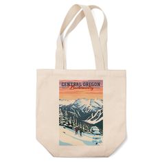 Canvas Tote Bag: 10.5oz organic cotton canvas Size of 14.75 inches long x 14.25 inches high x 6 inches deep 1.375 inch reinforced cotton webbing handles 10 inch long handle drop, versatile options to wear Fade-resistant and color safe image printing Machine washable and reusable, Unisex Printed in the USA using eco-friendly inks Cotton Tote Bags For Outdoor Activities, Cotton Tote Bag For Outdoor Activities, Eco-friendly Canvas Travel Bag, Eco-friendly Travel Canvas Bag, Eco-friendly Canvas Bag With Graphic Print, Eco-friendly Graphic Print Canvas Bag, Retro White Canvas Bag, Rectangular Cotton Canvas Bag For Outdoor Activities, Eco-friendly Canvas Bag For Outdoor Activities