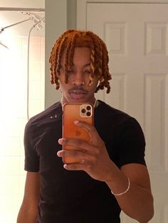 Dyed Hair Men Twist, Men’s Dyed Locs, Men Loc Color Ideas, Dye Dreads Men, Dreadlock Dye Ideas Men, Locs Color Ideas Men, Hair Dye Colors Men, Dread Colors Men