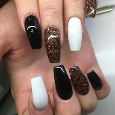 Brown Nail Designs, Time Nails, Brown Nail, Elegant Nail Designs, Matte Nails Design, Modern Nails, Nails Spa, Nail Style, Black Nail Designs