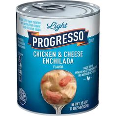 light progresso chicken and cheese enchilada in gravy with white wine