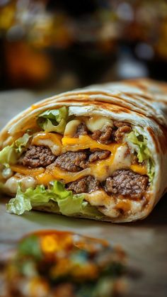 Big Mac Wraps Italian Sausage Soup, Easy Lunch Recipes, Easy Snack Recipes, Quick Meal, Big Meals, Big Mac, Wrap Recipes, Burger Recipes