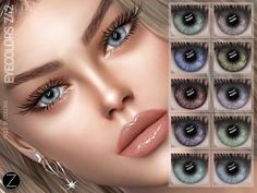 Eye Texture, Video Game Room Design, Sims 4 Game Mods