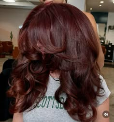 Cherry Brown Hair, Cowboy Copper, Rambut Brunette, Wine Hair, Brown Hair Looks, Cherry Hair, Ginger Hair Color, Dark Red Hair