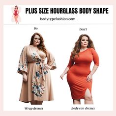 How to Dress Plus Size Hourglass Body Shape - Fashion for Your Body Type Curvy Hourglass Outfits, Plus Size Hourglass Outfits, Hourglass Tips, Hourglass Body Shape Fashion, Short Plus Size Fashion, Hourglass Outfits, Fashion Study, Hourglass Body Shape, Shape Fashion